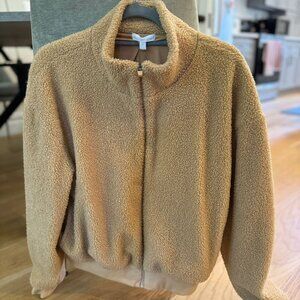 Beyond Yoga Women's Brave the Elements Fleece Bomber Jacket - Size Medium